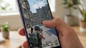 PUBG Mobile 40 FPS stable gameplay screenshot on Oppo A6x 4/64 GB